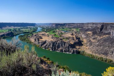Twin Falls, Idaho 'da doğaya bakış açısı