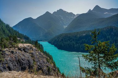 Kuzey Cascades NP, Washington manzarası