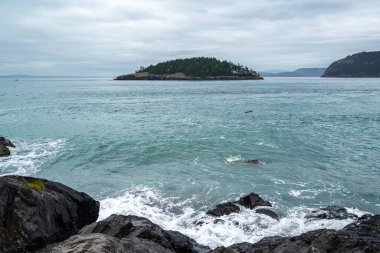Washington 'daki Whidbey Adası manzarası