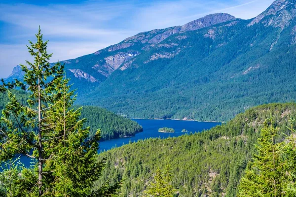 Kuzey Cascades NP, Washington 'da doğaya bakış açısı