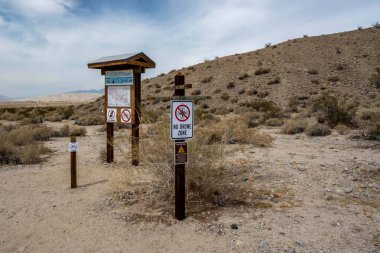 Palm Springs, CA, ABD - 7 Mart 2021 Willis Palm Trailhead