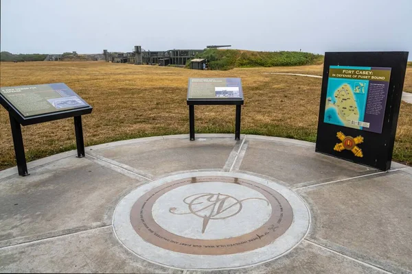 Whidbey Island Usa August 2021 Fort Casey Historical State Park — Stock Photo, Image