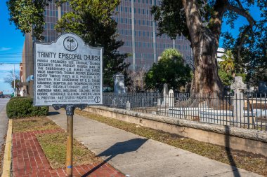 Columbia, SC, ABD - 3 Ocak 2021: The Trinity Episcopal Church