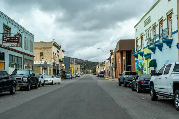 Miami, AZ, USA - Dec 25, 2021: A well known city for its classic Western copper boom-town