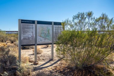 Organ Pipe NM, AZ, USA - Jan 21, 2022: The South Puerto Blanco Drive
