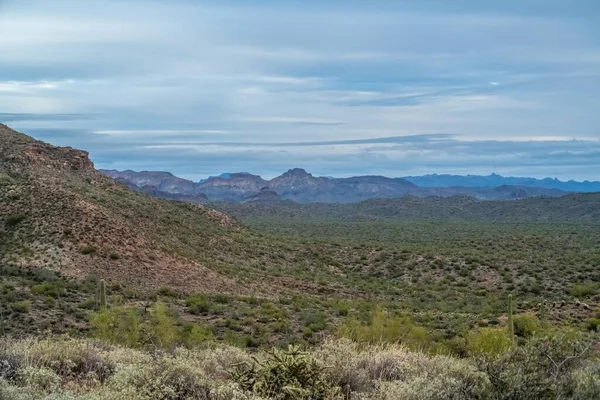 Overlooking View Gold Canyon Arizona — Stock Photo, Image