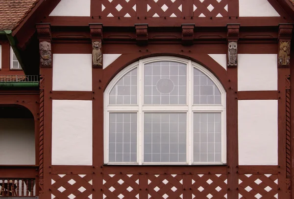 Fönster i tuebingen — Stockfoto