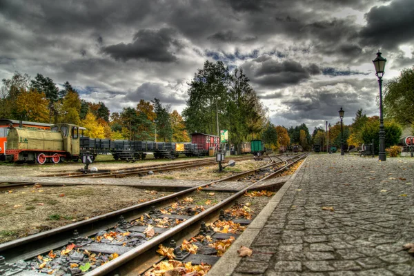 Railway Museum Rudy Silesian Voivodeship Poland — 스톡 사진