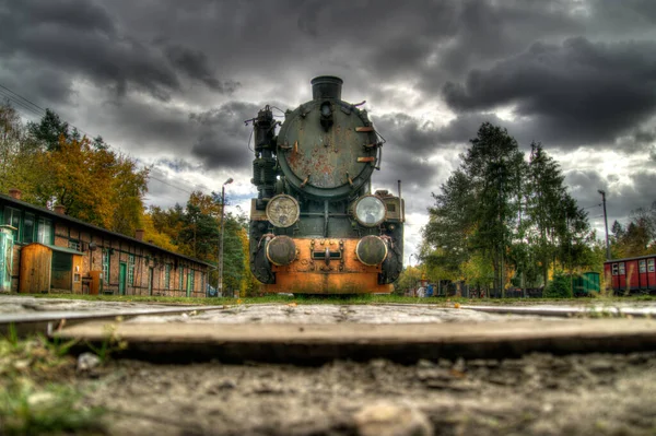 Museo Del Ferrocarril Rudy Voivodato Silesiano Polonia — Foto de Stock