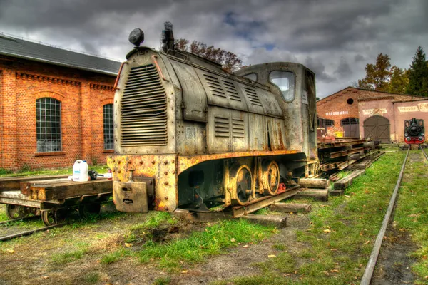 西里西亚省Rudy铁路博物馆 — 图库照片