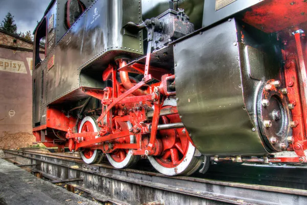 Museo Del Ferrocarril Rudy Voivodato Silesiano Polonia — Foto de Stock