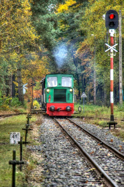 Železniční Muzeum Rudy Slezské Vojvodství Polsko — Stock fotografie