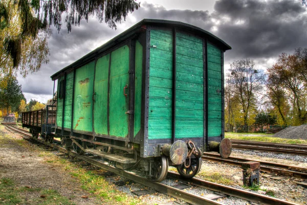 Σιδηροδρομικό Μουσείο Στο Rudy Silesian Voivodeship Πολωνία — Φωτογραφία Αρχείου