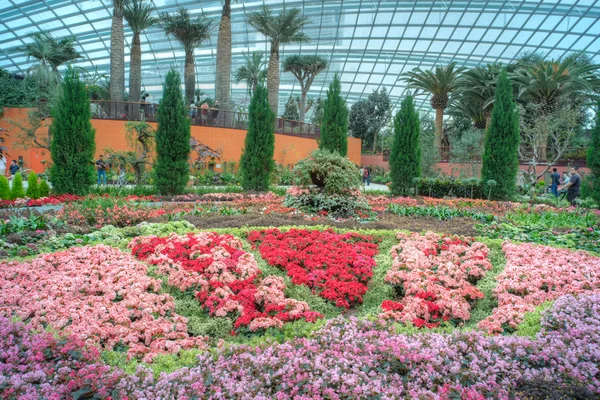 Jardines junto a la Bahía, Singapur — Foto de Stock