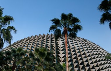 dikenli profil esplanade tiyatro, Singapur