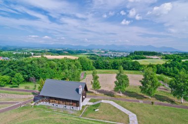 biei kırsal, hokkaido, Japonya