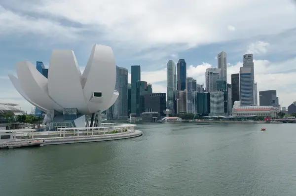 Marina Bay Sands Integrated Resort and Waterfront — Stock Photo, Image