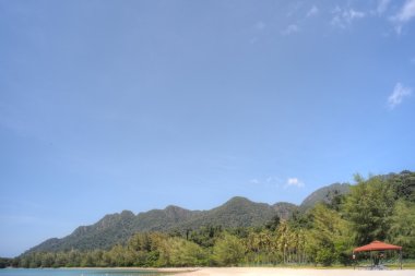 gün batımı, pantai kok, langkawi, Malezya