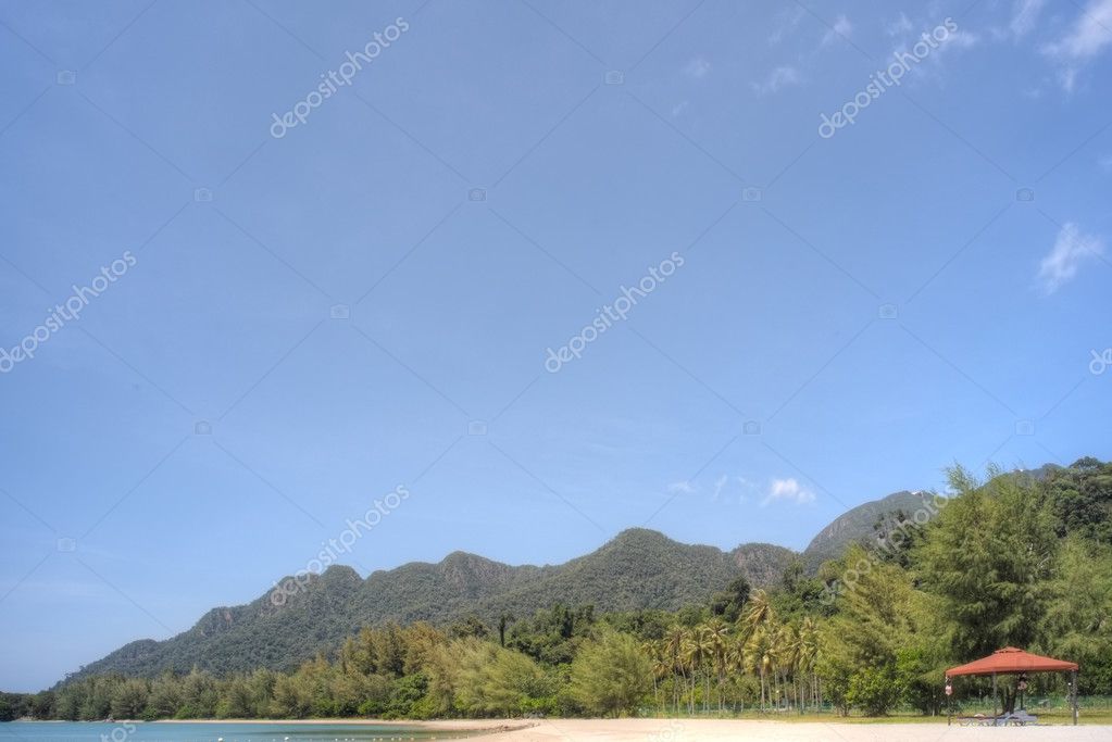 Sunset Pantai Kok Langkawi Malaysia Stock Photo C Tangjans 27118071