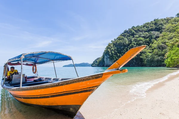 Bateaux de pêche, Langkawi, Malaisie — Photo