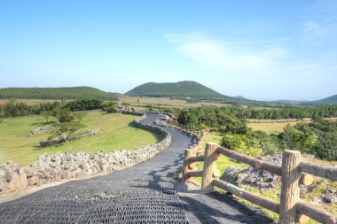 sangumburi krater, jeju Adası