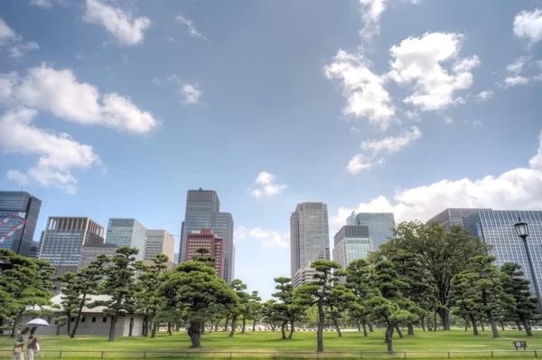 Panoramę miasta Tokio — Zdjęcie stockowe