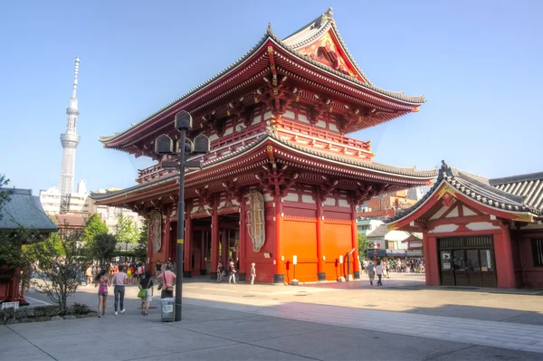 Tempio di Asakusa Kannon, Tokyo, Giappone — Foto Stock