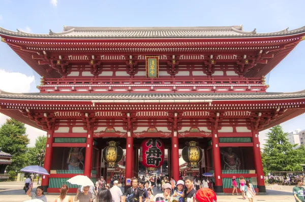 Храм Асакуса Каннон, Токио, Япония — стоковое фото