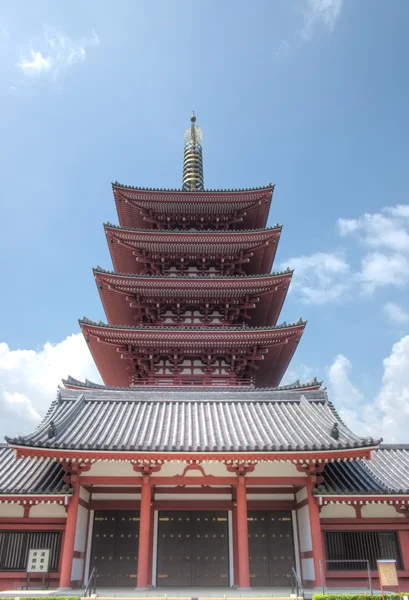 Templo de Asakusa Kannon, Tóquio, Japão — Fotografia de Stock