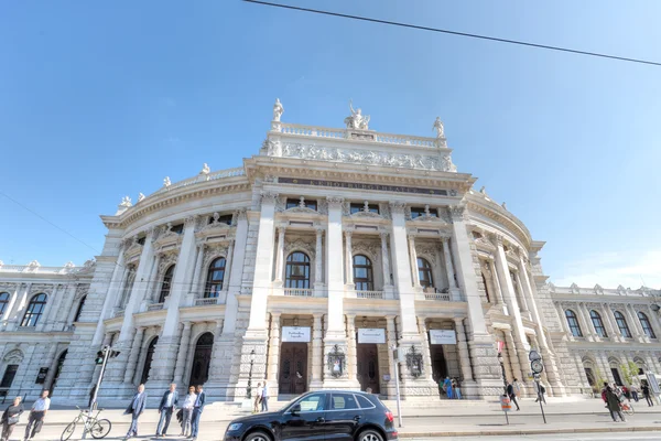 霍夫堡宫剧院，维也纳，奥地利 — 图库照片
