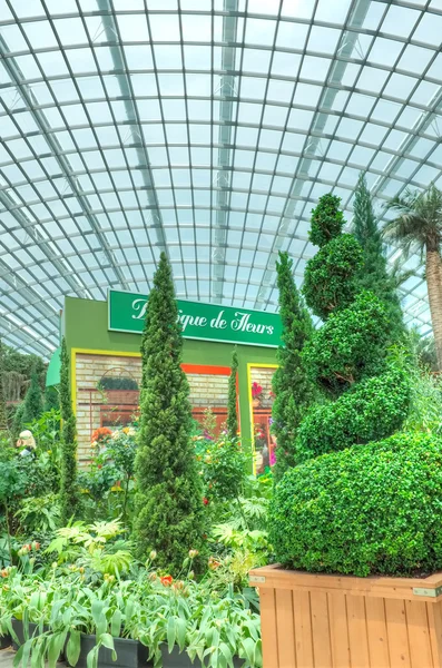 French Faire, Jardines junto a la bahía, Singapur — Foto de Stock