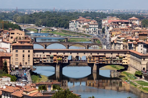 Most Ponte Vecchio — Zdjęcie stockowe