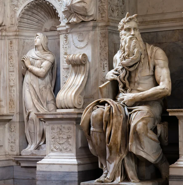 Moses by Michelangelo — Stock Photo, Image