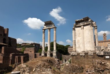 Tapınak castor ve pollux Roma Forumu.
