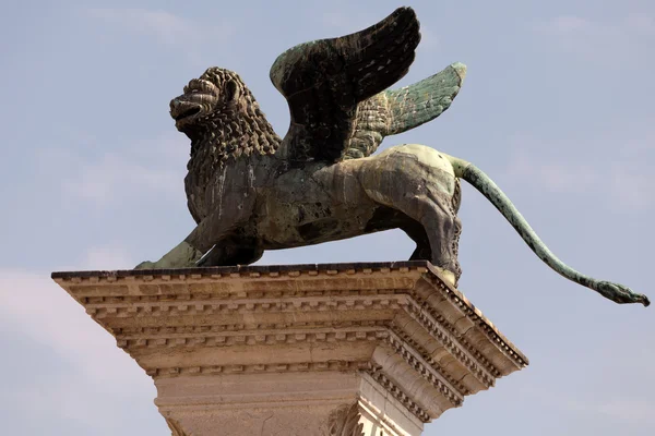 Column of San Marco in Venice, Italy — Stock Photo, Image