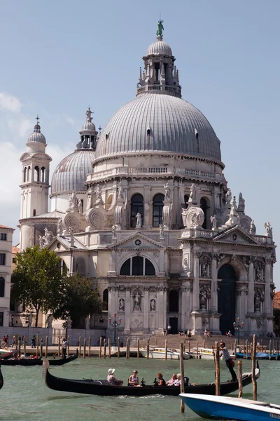 Santa Maria della Salute in Venetië, Italië — Stockfoto