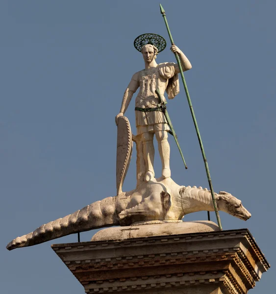 Statua di San Teodoro — Foto Stock