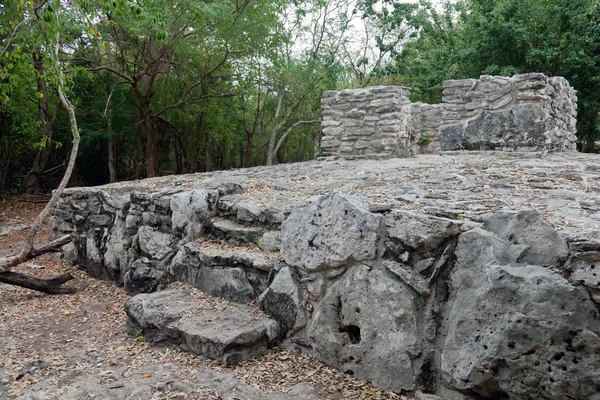 Xaman-ha 遺跡のメキシコで — ストック写真