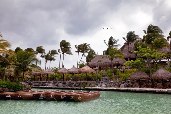 Xcaret plaży w Meksyku — Zdjęcie stockowe