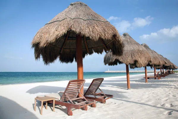 Spiaggia Playa Del Carmen in Messico — Foto Stock