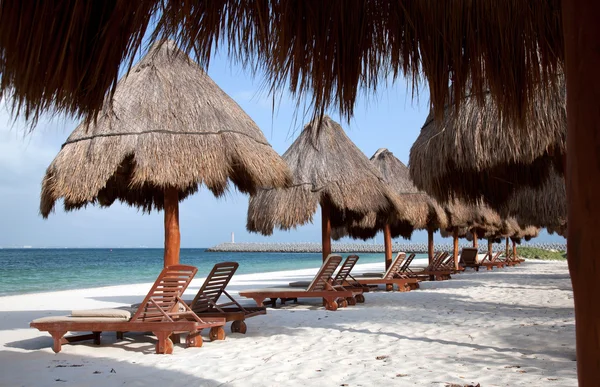 Spiaggia Playa Del Carmen in Messico — Foto Stock