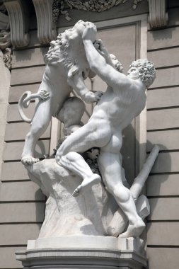 Herkül'ün Nemea aslanı mücadele