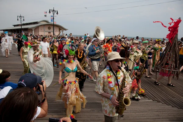 Coney Island Mermaid Parade — Stockfoto