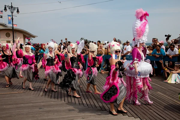 Meerjungfrauen-Parade auf der Coney Island — Stockfoto