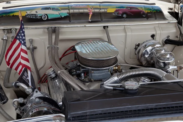 1956 Mercury Montclair Sport Engine — Stock Photo, Image