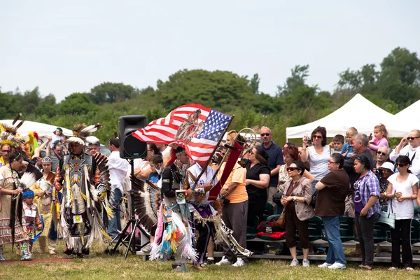 Powwow indianska festival — Stockfoto