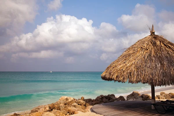 Praia de Aruba — Fotografia de Stock