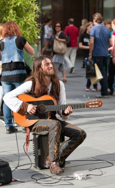 Viyana sokak gitaristi