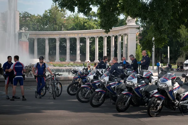 Gruppo di poliziotti di Vienna — Foto Stock