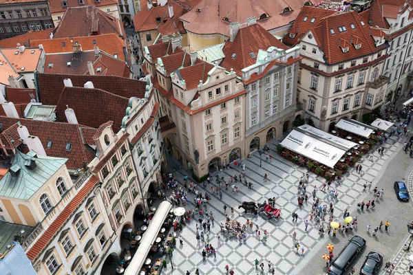 Plaza de la Ciudad Vieja en Praga —  Fotos de Stock